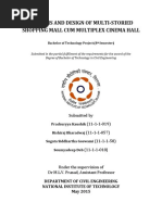 Single Storey RCC Building Design | PDF | Beam (Structure) | Column