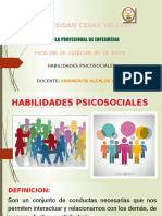 Habilidad Sicosociales en