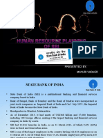 SBI Human Resource Planning and Recruitment Process