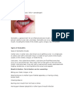 Stomatitis