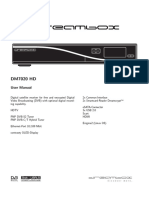 Dm7020hd User Manual