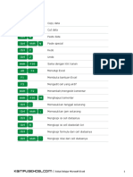 Shortcut Excel