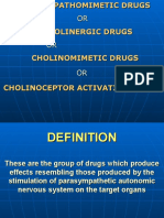 Parasympathomimetic Drugs
