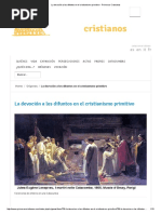 La Devoción a Los Difuntos en El Cristianismo Primitivo - Primeros Cristianos