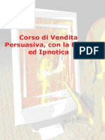 Corso Di Vendita Persuasiva Con La PNL 3 e Ipnotica