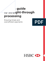 HSBC's guide to achieving straight-through processing (STP) standards
