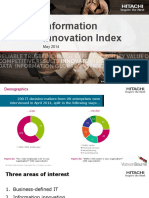 Information Innovation Index: © Hitachi Data Systems Corporation 2014. All Rights Reserved