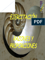 Ejercicios Razones y Proporciones