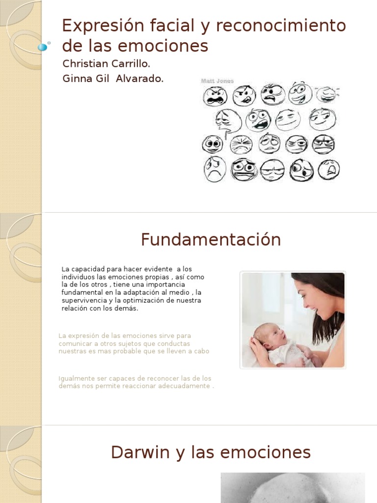 Reconocimiento Facial de Emociones | PDF | Expresión facial | Las emociones