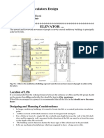 Elevators and Escalators Design