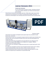 Teknologi Reverse Osmosis