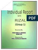 Rizal Handout