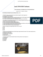 Soal CPNS PDF Terbaru! Download Gratis