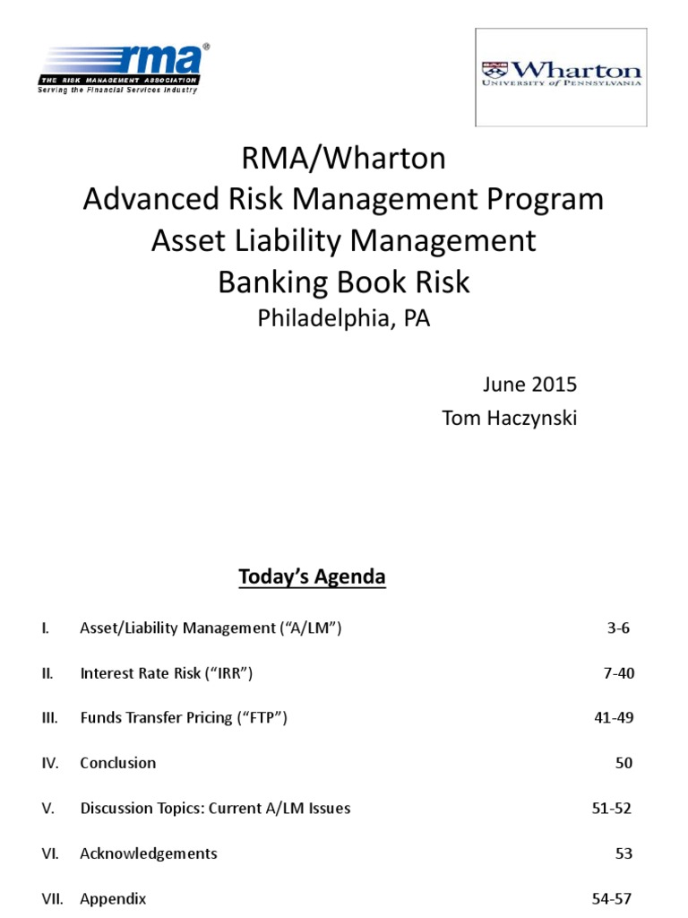 Asset Liability Management in Banking | PDF | Bond Duration | Market ...