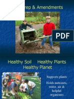 Related Presentation - Soil Management - Soil Prep and Amendments