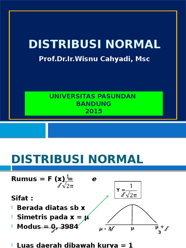 Distribusi Normal