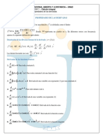 Propiedades de Las Derivadas