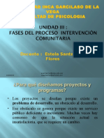 Intervención Social Comunitaria