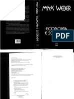 Weber Max Economia e Sociedade Volume 1pdf