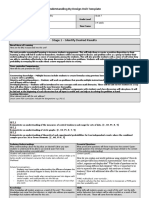 Stats and Probability Unit Ubd