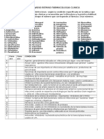 Cuestionario Repaso Farmacología Clinica