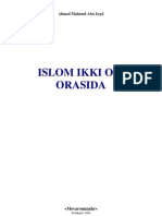 "Islom Ikki O't Orasida" - Ahmad Mahmud Abu Zayd