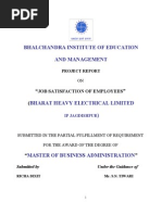 Download project Report on job satisfaction  by shaliniverma002 SN30767787 doc pdf