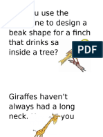 Can You Use The Plasticine To Design A Beak Shape For A Finch That Drinks Sap From Inside A Tree??