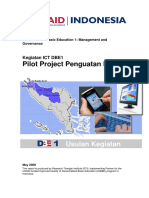 EMIS ICT Pilot Project Penguatan EMIS Aceh May 2008 1