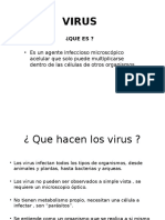 Clasificacion Virus, Bacterias y Hongos