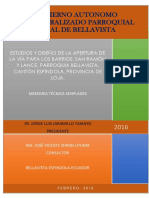 Memoria Tecnica PDF