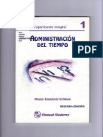 Administracion Del Tiempo Mauro Rodriguez Estrada PDF