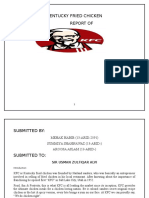 Kentucky Fried Chicken Report of