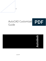 Autocad Customizaton Guide