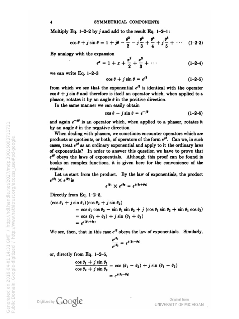 Complex Phasor Rotation Guide | PDF