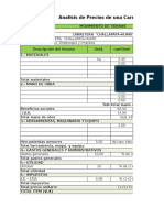 Analisis de Precios Unitarios