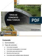  Tuneles CaracterIsticas de Los Concretos en Tuneles PDF