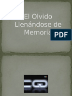 El Olvido Llenándose de Memoria