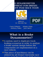 Brake Dynamometer Development For Drexel University Fsae Race Team