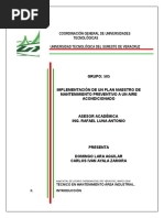 Integradora de Mantenimiento A Un Aire Acondicionado (UTSV)