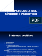 Psicopatologia Del Sndrome Psictico