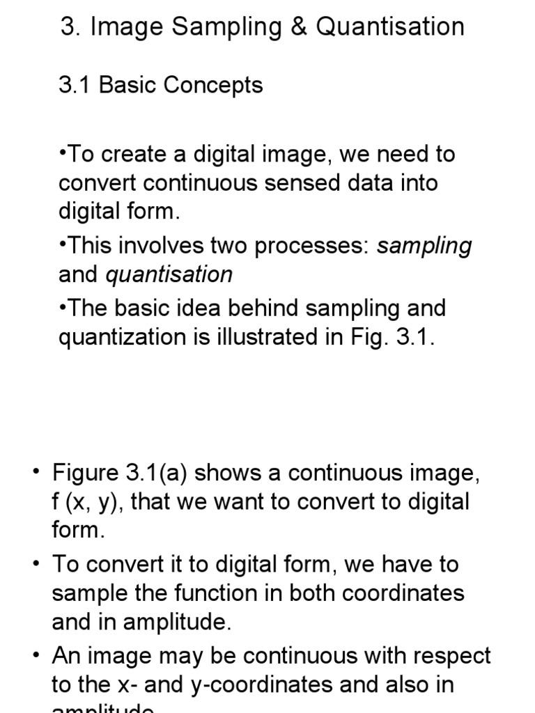 CHAPTER3 | PDF | Telecommunications Engineering | Image Processing