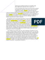 La Tesis de La Cita Plantea Que El Mañana Puede Ser Lo Imposible