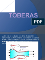 Toberas Termodinamica