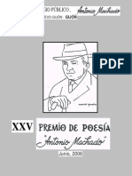 Libro Poesías 2006. XXV Premio de Poesía