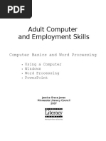 Basics and Word Processing Workbook