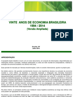 Vinte Anos de Economia Brasileira 1994 2014 Versc3a3o Ampliada
