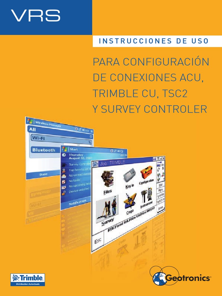 Trimble Cu Tsc2 | PDF | paquete general de Radio sevicio | Red de ...