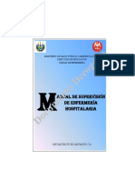 Manual de Supervisión de Enf. Hospitalaria