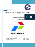 Proposal Kerja Praktek Pertamina